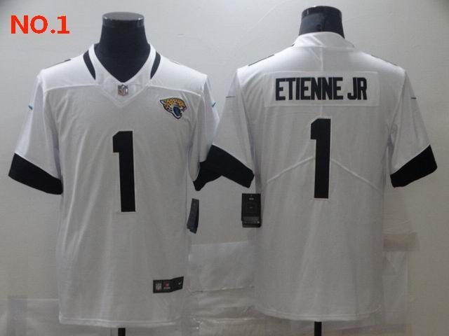 Men's Jacksonville Jaguars #1 Travis Etienne Jr Jerseys-2